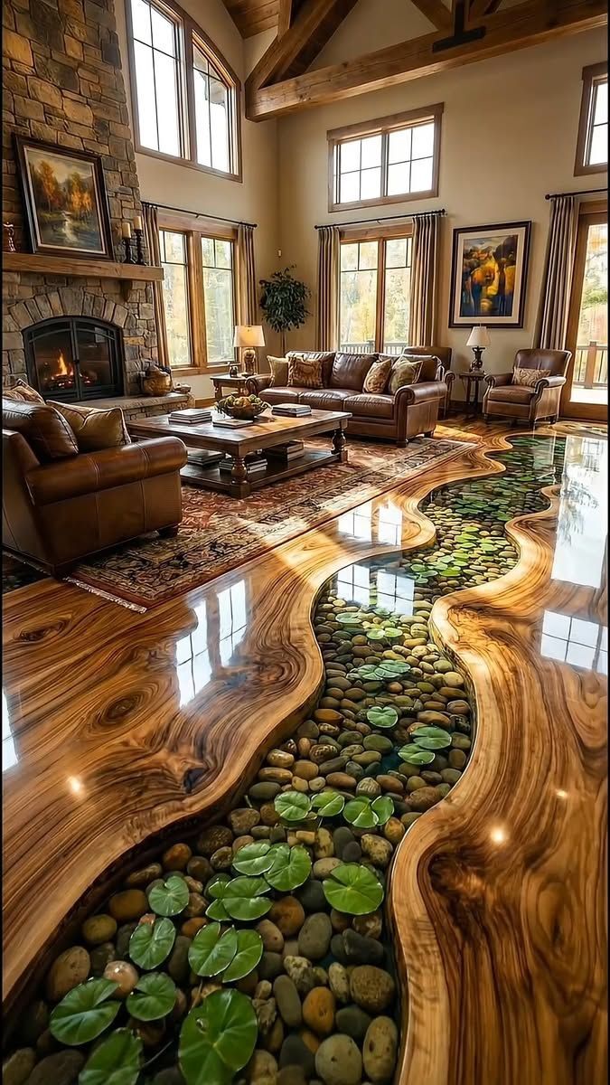 Epoxy floor design